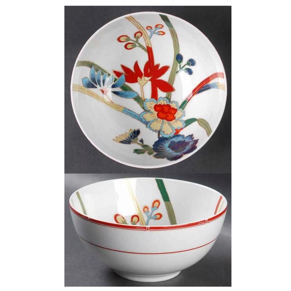 Ralph Lauren Other - Lauren Ralph Lauren Red Pagoda 6” Coupe Cereal Bowl RARE Chinoiserie